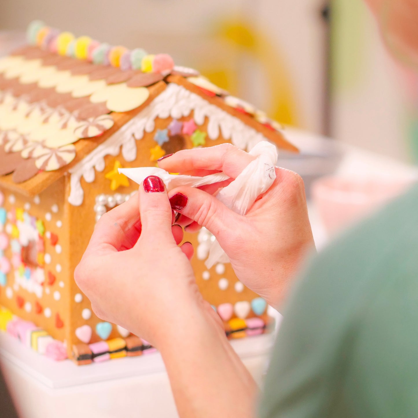 Parent & Child Christmas Gingerbread House